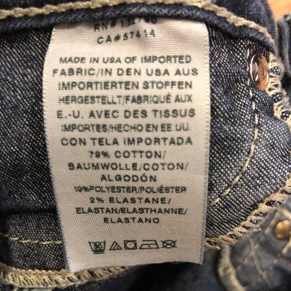 True Religion Super Low Rise Skinny Jeans - Picture 6 of 6